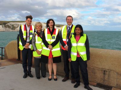 Ferried away: parliamentarians visit the Port of Dover
